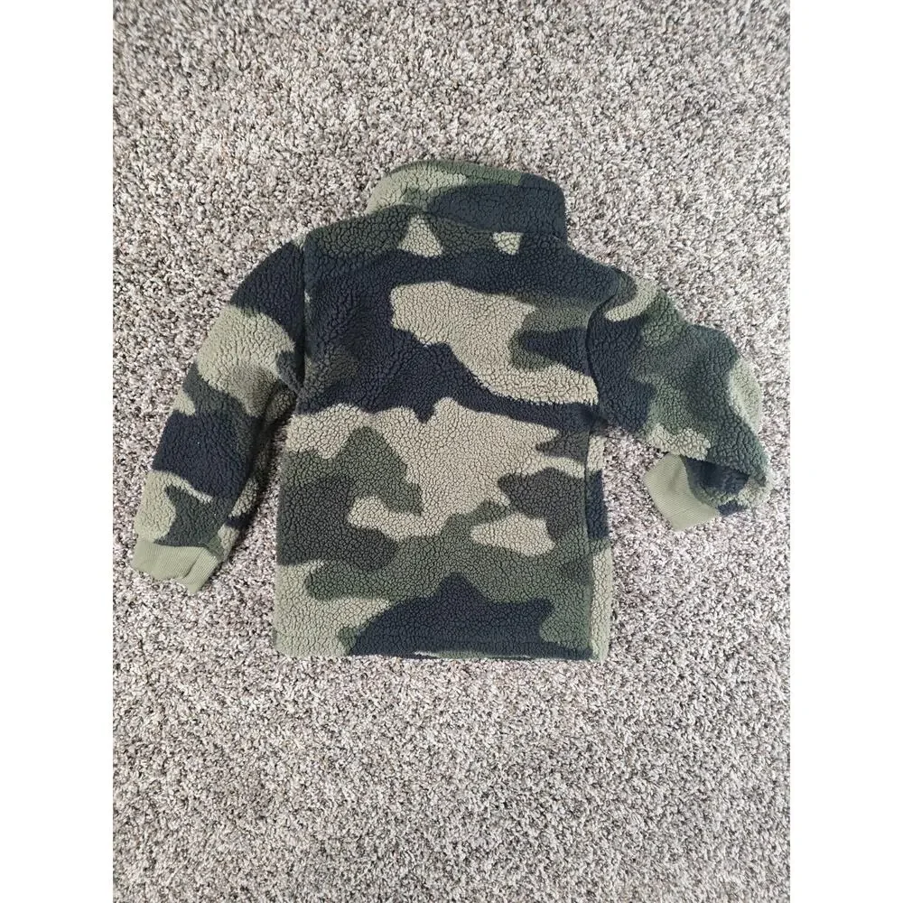 Columbia boys' Rugged Ridge II Camo printed sherpa full-zip jacket XXS (4/5)
